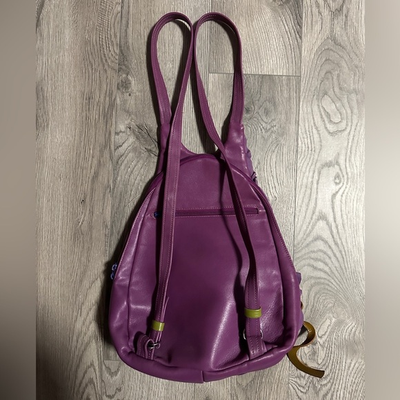 carol hearty eclectic alice in wonderland reworked backpack - Picture 7 of 7